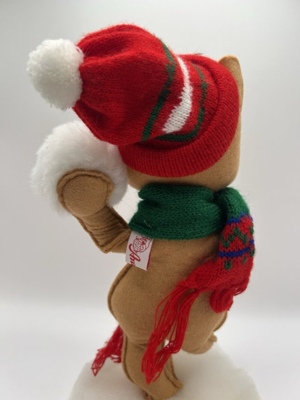 Annalee Brown Bear Snowball Collectible Doll Xmas Christmas Decor Plush Gift - Picture 9 of 13
